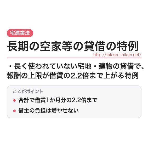 「長期の空家等の貸借の特例」とは？わかりやすく解説の要点