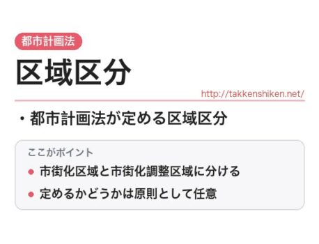 「区域区分（都市計画法）」とは？わかりやすく解説