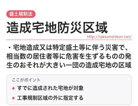 「造成宅地防災区域（盛土規制法）」とは？わかりやすく解説