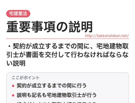 「重要事項の説明（35条書面）（宅建業法）」とは？わかりやすく解説
