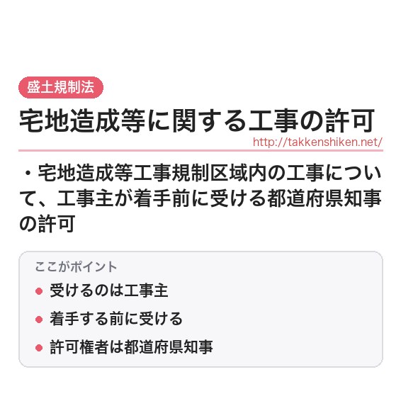 「宅地造成等に関する工事の許可」とは？わかりやすく解説の要点
