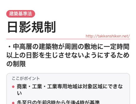 「日影規制（建築基準法）」とは？わかりやすく解説