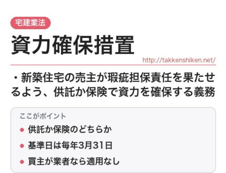 「資力確保措置（宅建業法）」とは？わかりやすく解説