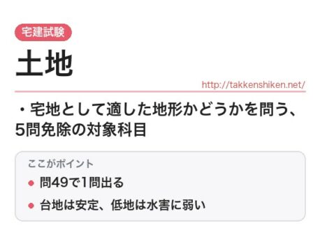 土地とは？宅建の土地（地形）をわかりやすく解説！